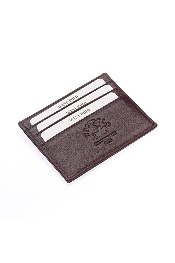 Hakiki Deri Bol Kartlıklı Unisex Kartlık WPT041