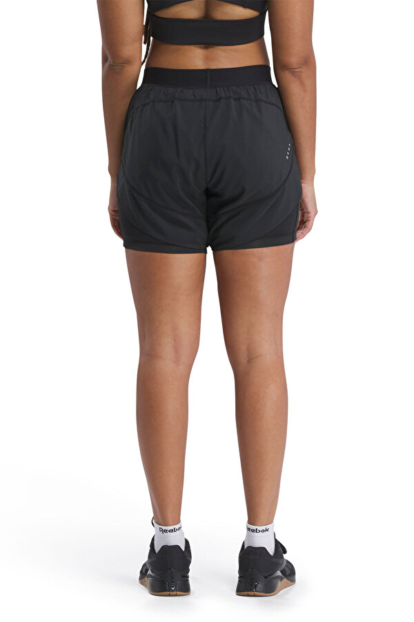 Clothing Reebok Running 2 In 1 Short Черный