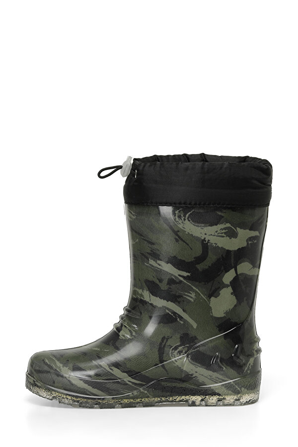 DERNA F 4PR Haki Erkek Çocuk Yağmur Çizmesi