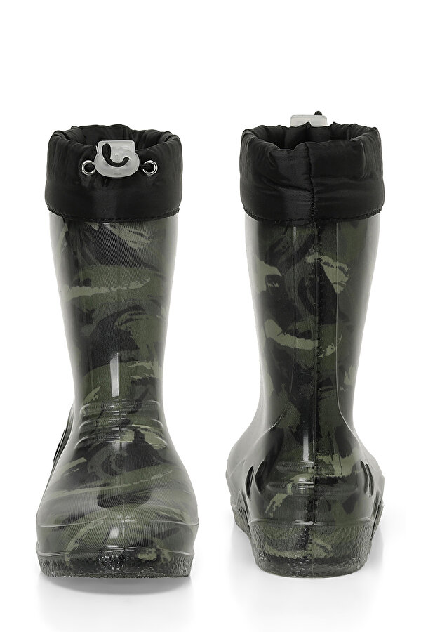 DERNA F 4PR Haki Erkek Çocuk Yağmur Çizmesi