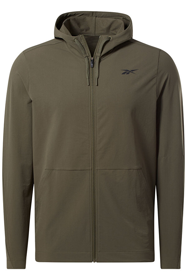 Clothing Reebok Performance Woven Full Zi Хаки 002