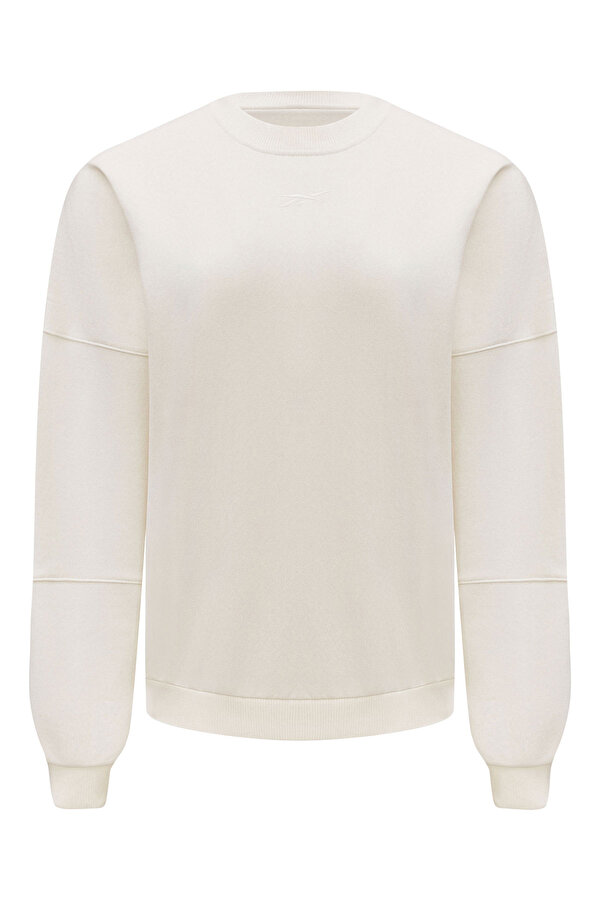 Clothing Reebok Lux Oversized Crew Экрю