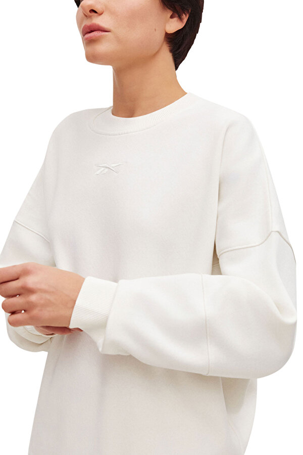 Clothing Reebok Lux Oversized Crew Экрю