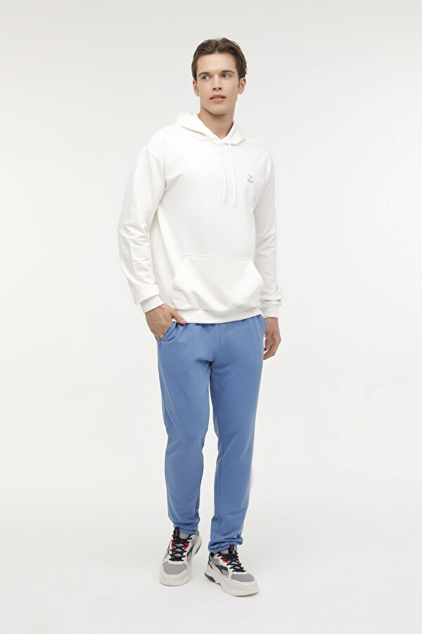 M-SN88 BASIC HOODIE 2PR ECRU Man 449