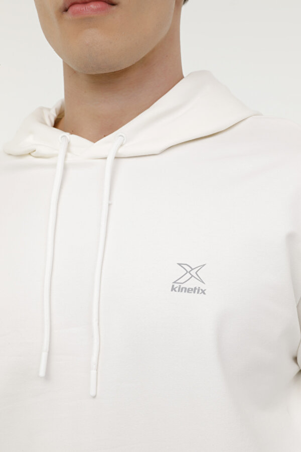 M-SN88 BASIC HOODIE 2PR ECRU Man 449