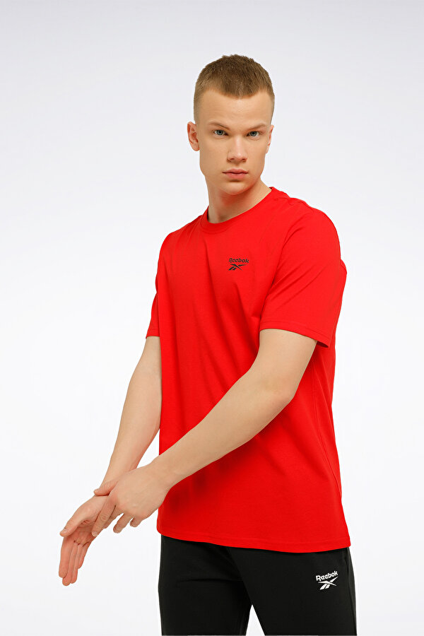 RI Left Chest Logo Turuncu Erkek Kısa Kol T-Shirt