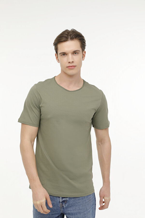 M-SN234 BSC RAW EDGE 4FX KHAKI Man 054