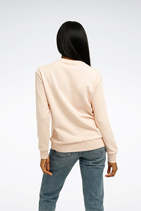 Reebok Ri Bl Fleece Crew Розовый 010 Женщина Джемпер