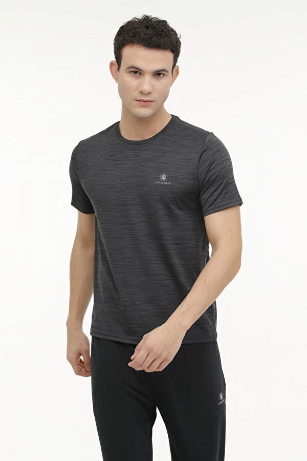 M-CT1328 BS-C PS T-SH 4FX ANTRASIT MULINE Erkek Kısa Kol T-Shirt
