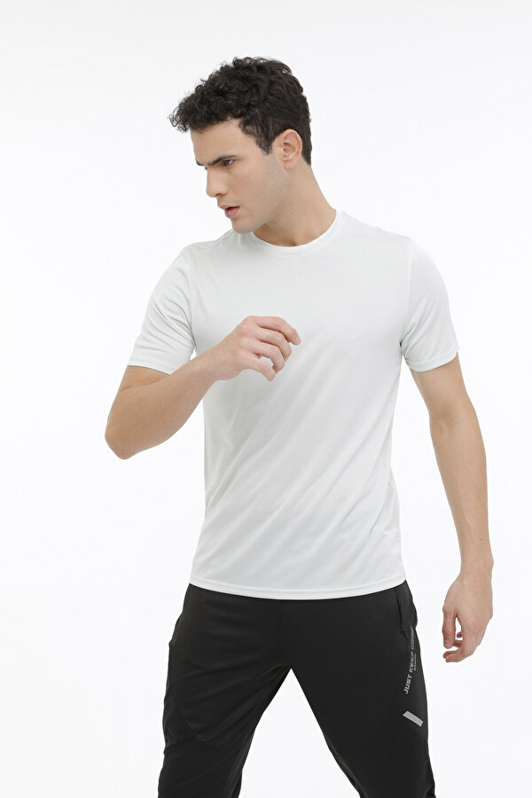 M-SN233 BSC PES T-SH 4FX Mavi Erkek Kısa Kol T-Shirt