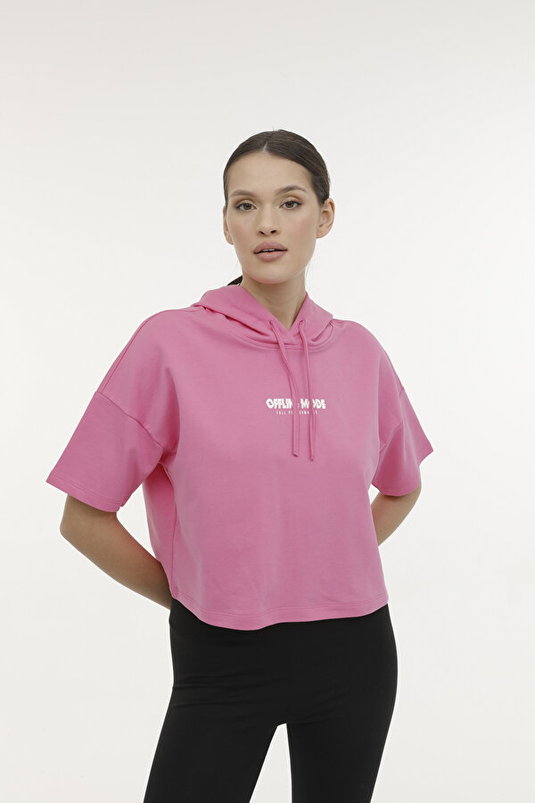 WL ASTERIA 17MDK410 4FX Fuşya Kadın Sweatshirt