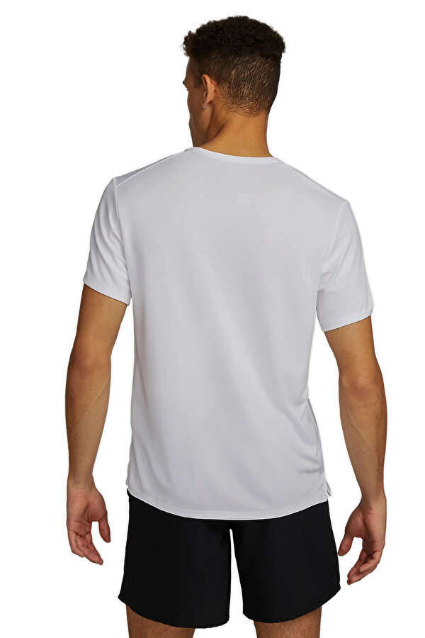 M NK DF UV MILER SS Beyaz Erkek Kısa Kol T-Shirt