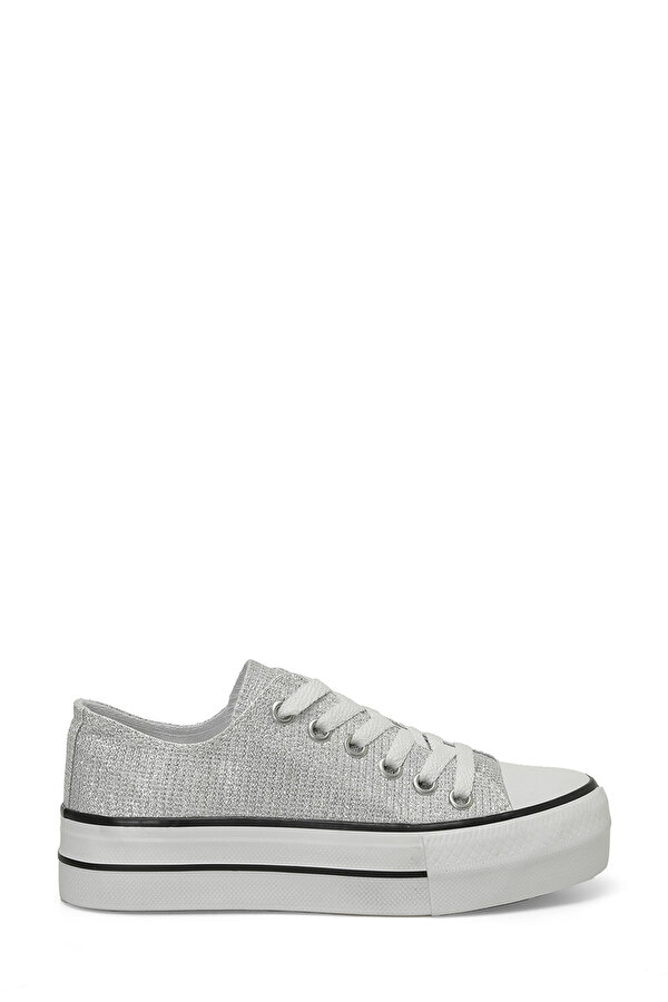 24S-048 4FX Gümüş Kadın Sneaker