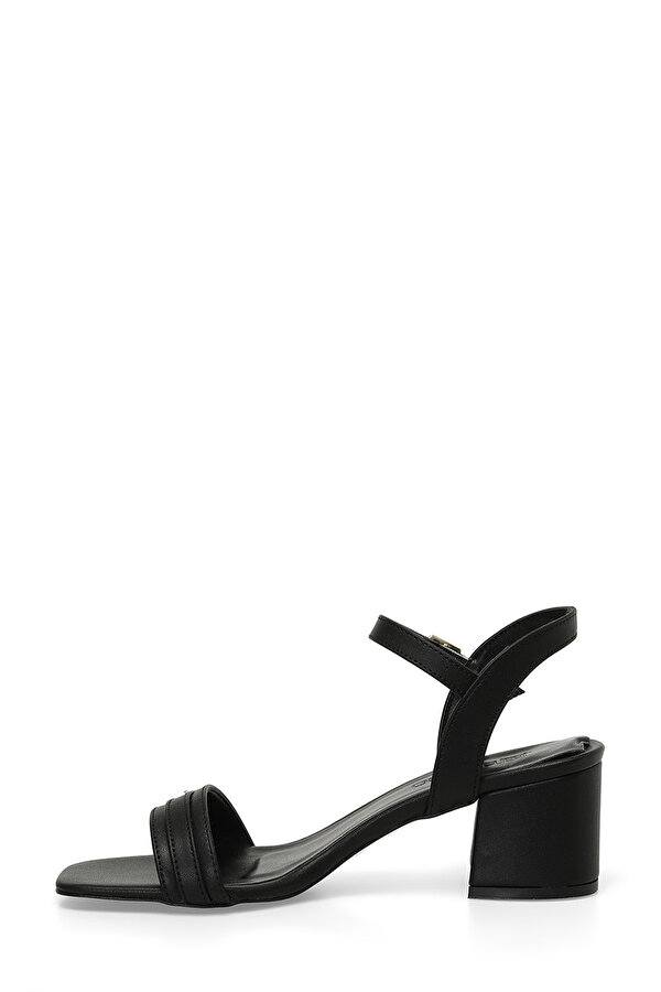 CHERRY 4FX Siyah Kadın Topuklu Sandalet