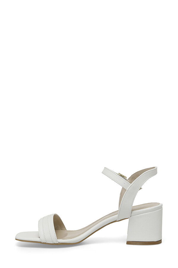 CHERRY 4FX Beyaz Kadın Topuklu Sandalet