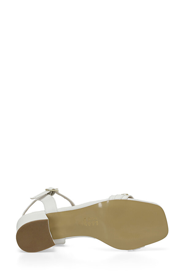 CHERRY 4FX Beyaz Kadın Topuklu Sandalet