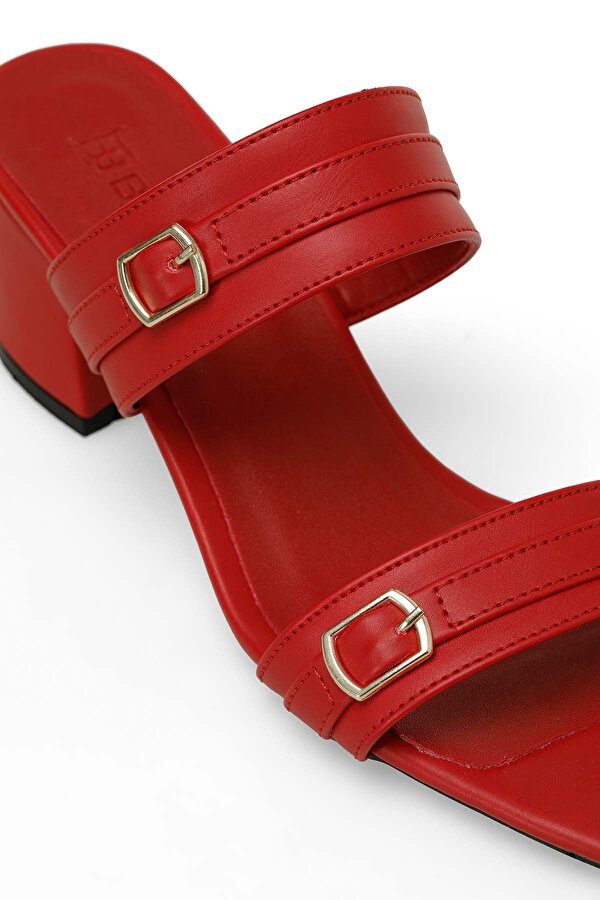 DEBBY 4FX Kırmızı Kadın Terlik