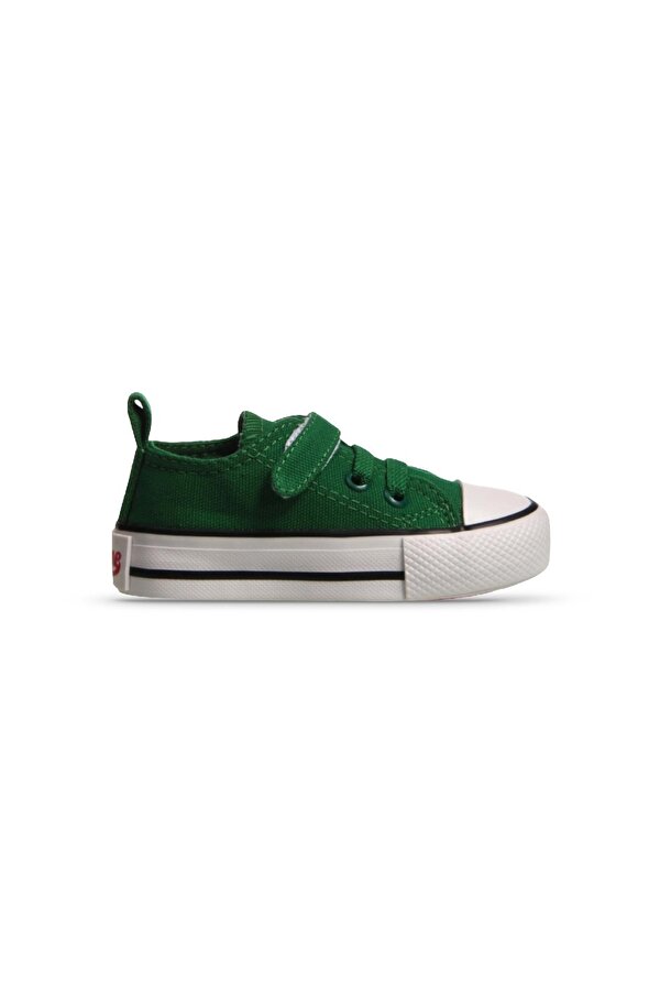 Erkek Bebek Sneaker - Yeşil, Tekstil