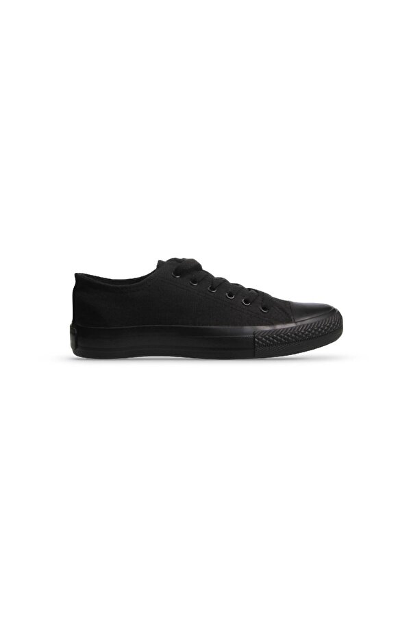 Kadın Sneaker - Siyah, Tekstil