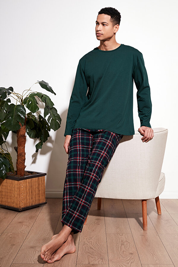 Erkek Pijama Takımı 6572005 YEŞİL