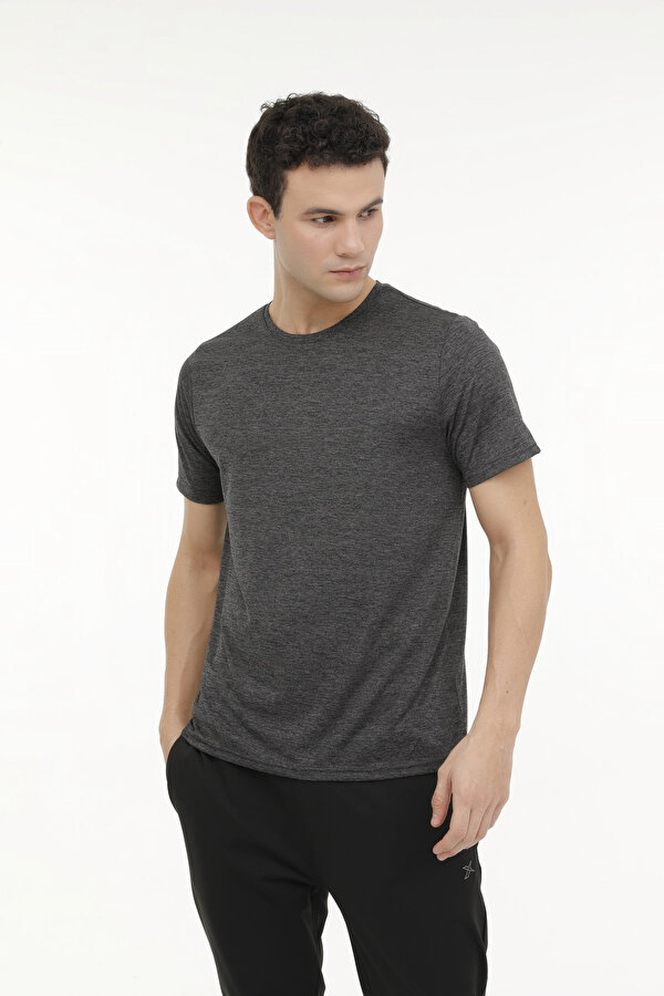 M-SN233 BSC PES T-SH 4FX ANTRA. KATYONK Erkek Kısa Kol T-Shirt