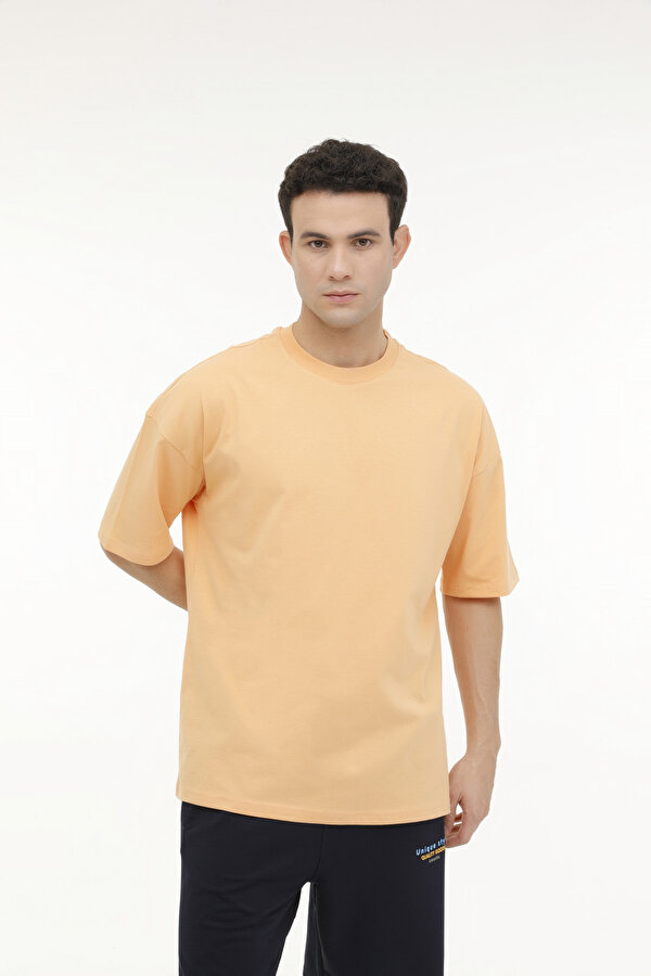 MB 11BS102 4FX KAYISI Erkek Kısa Kol T-Shirt