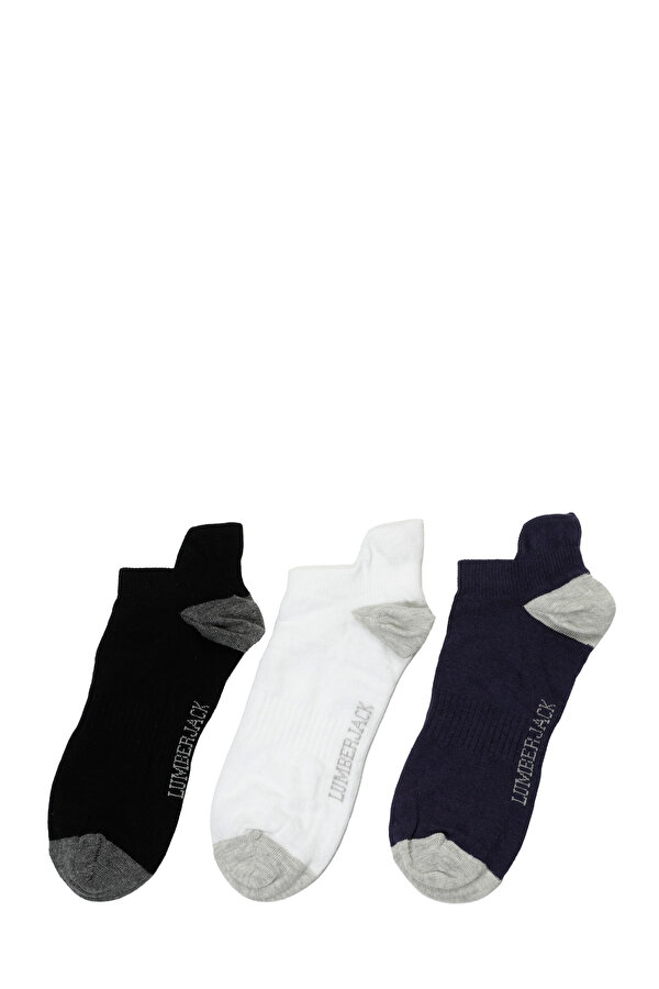 Lumberjack Ml Rust 3Lu 32Ptk 4Fx Белый Мужчина Носки Пинетки