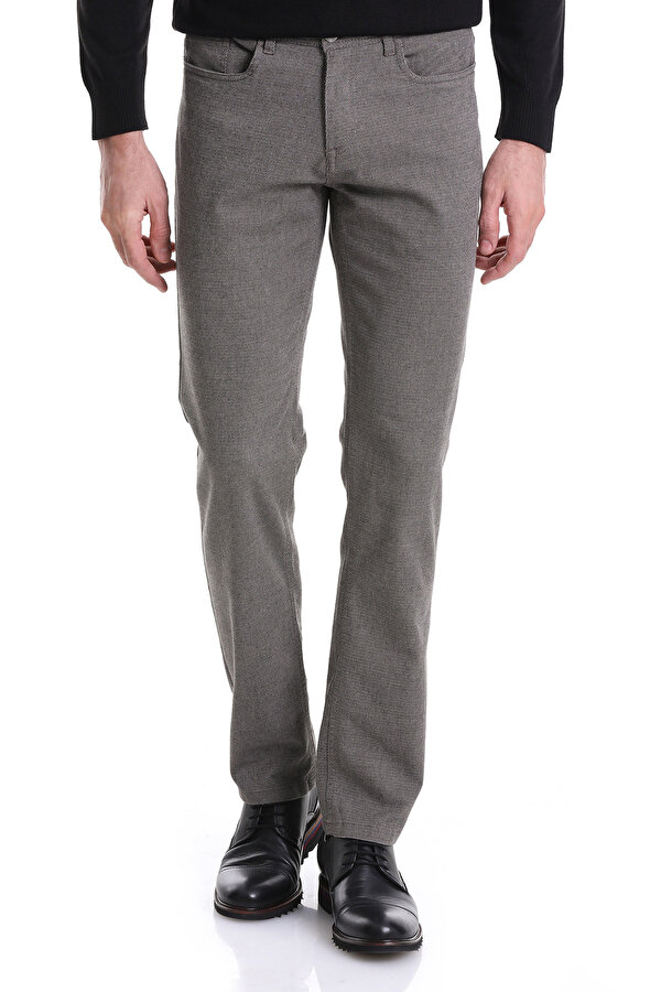 Vizon Regular Fit Düz 5 Cep Pamuklu Kot Pantolon