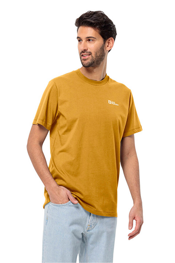 ESSENTIAL T M Sarı Erkek Kısa Kol T-Shirt