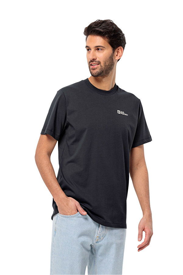 ESSENTIAL T M Siyah Erkek Kısa Kol T-Shirt