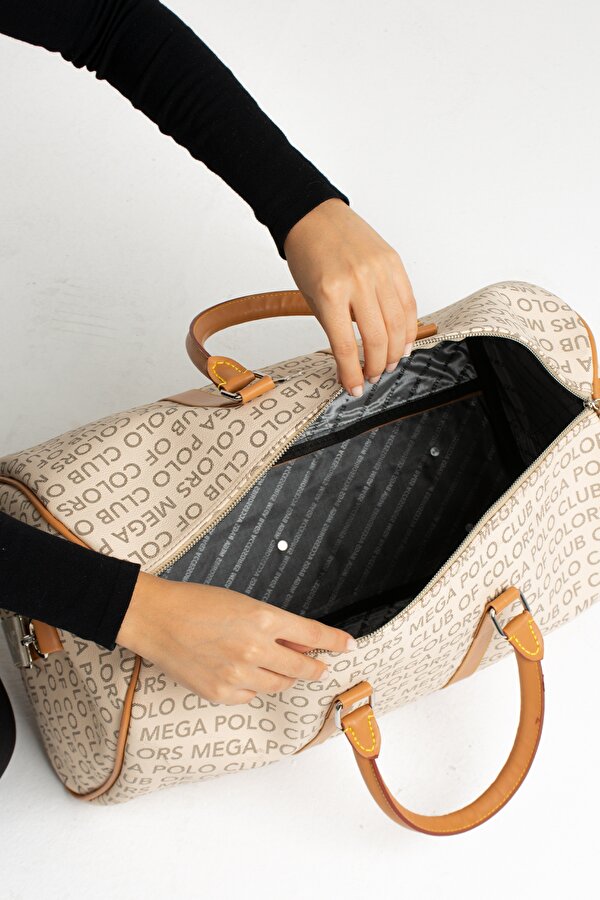 Mega Polo Kadın Hostes Valiz Seyahat El Ve Omuz Çantası