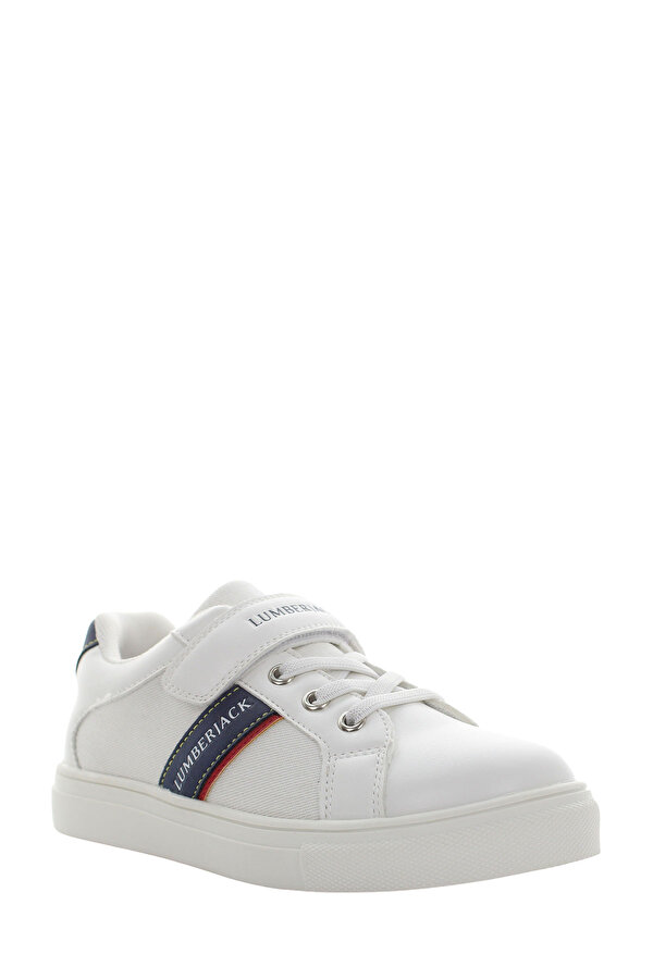 1 VELCRO AND ELASTIC LACE WHITE Boy 782