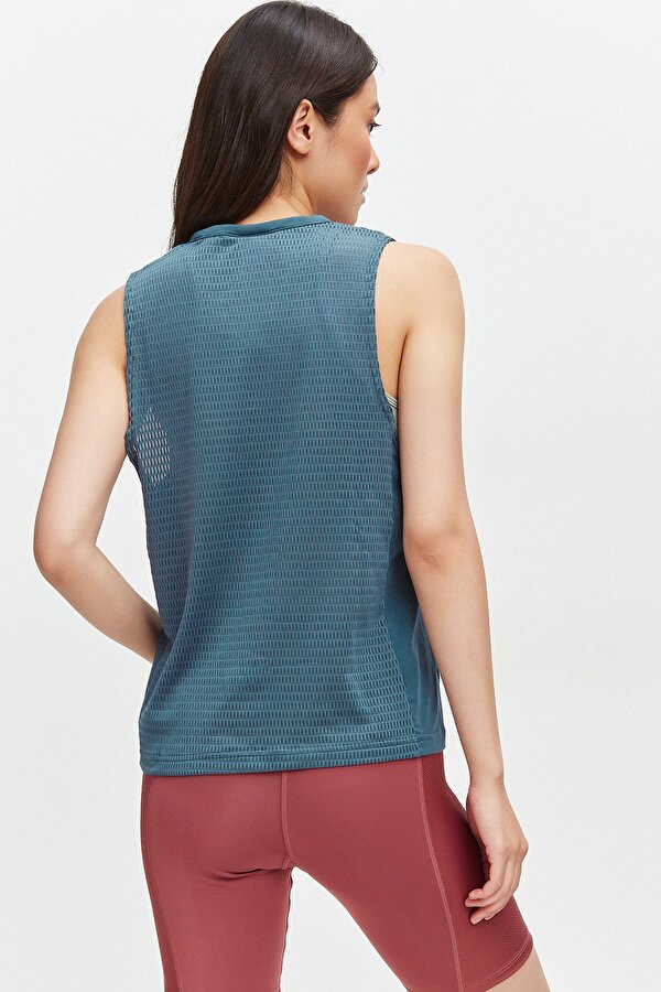Reebok Perforated Tank Голубой 008 Женщина Майка