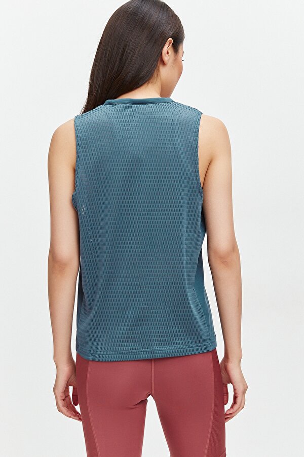 Reebok Perforated Tank Голубой 008 Женщина Майка