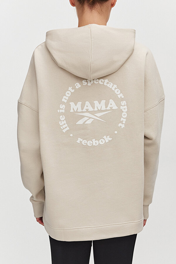 Reebok Maternity Hoodie Серый 035 Женщина Джемпер