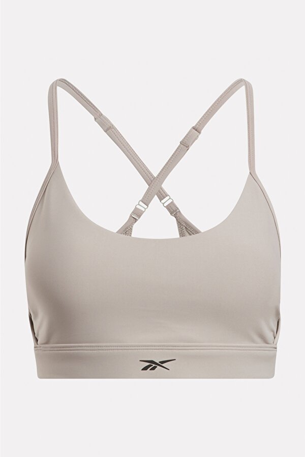 Reebok Lux Strappy Sports Bra Серый 035 Женщина Топ