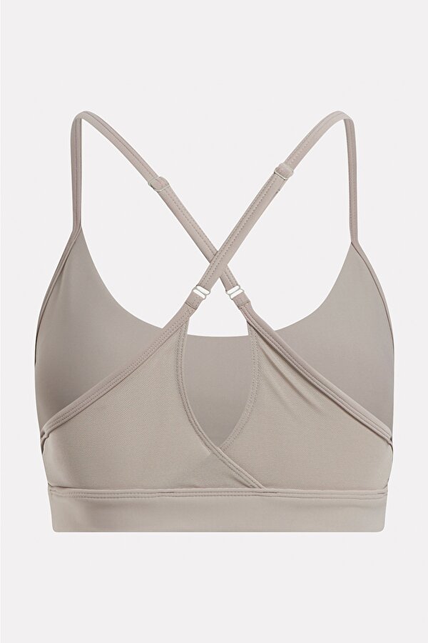 Reebok Lux Strappy Sports Bra Серый 035 Женщина Топ