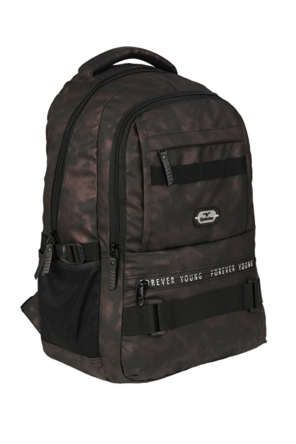 Relaxion 5 Bölmeli Yeni Tasarım Kamuflaj Desen Suya Dayanıklı Destekli Sırt Yapılı Sırt Çantası