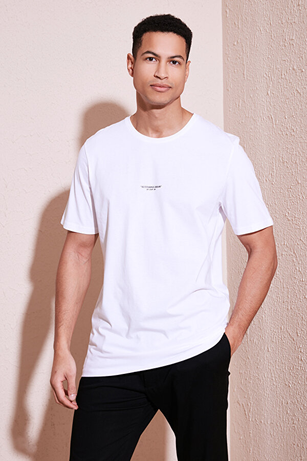 Erkek T Shirt 5902757 BEYAZ