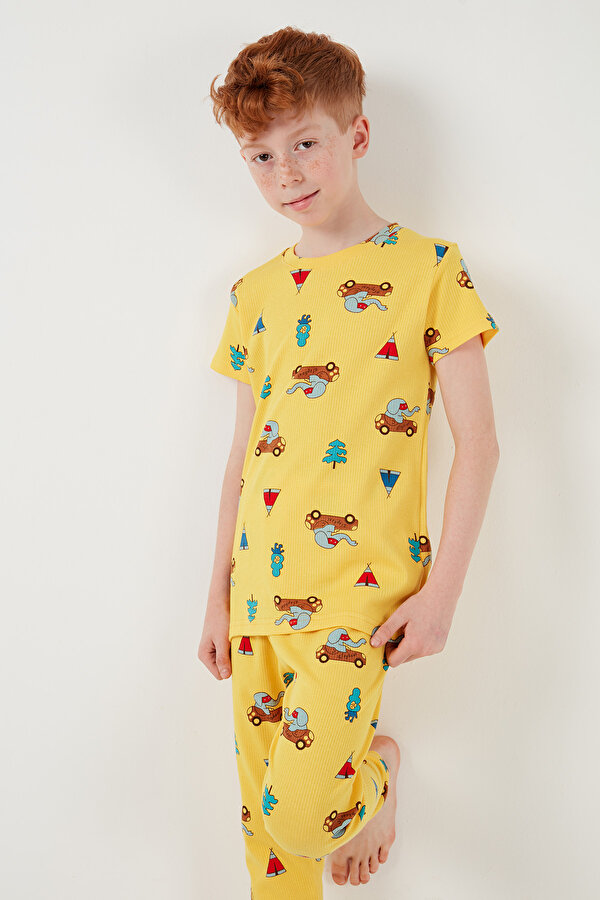 Erkek Çocuk Pijama Takımı 6651001 HARDAL