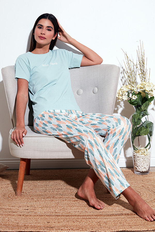 Bayan Pijama Takımı 65770105 MİNT
