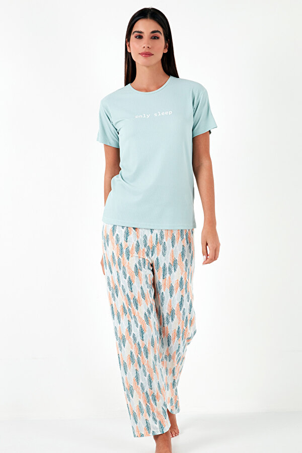 Bayan Pijama Takımı 65770105 MİNT