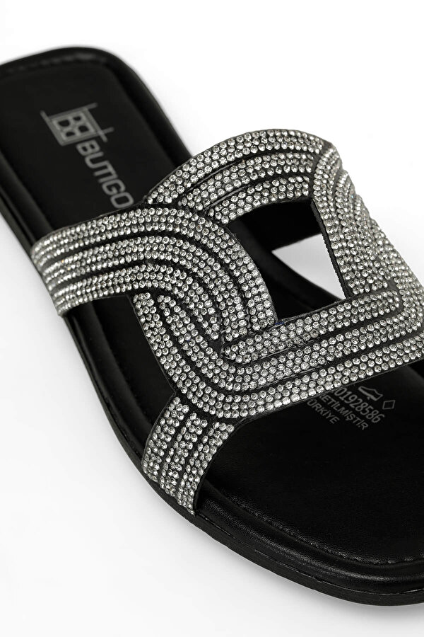 24S-611 4FX Siyah Kadın Terlik