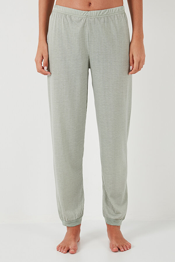 Bayan Pijama Takımı 65790130 ELMA YEŞİLİ