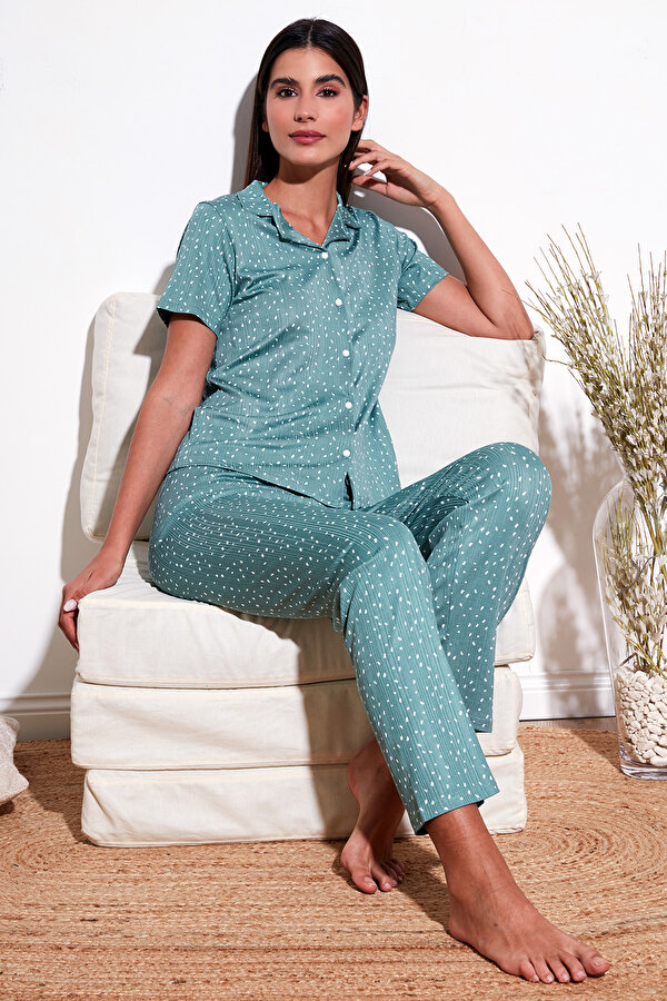 Bayan Pijama Takımı 65780124 MİNT