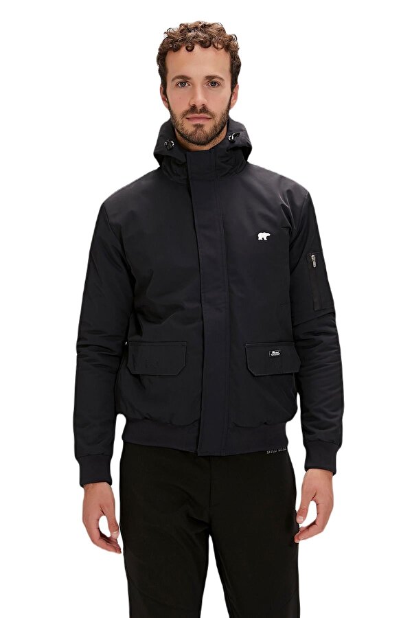 23.02.13.009-C01 Sweat Bomber Erkek Mont