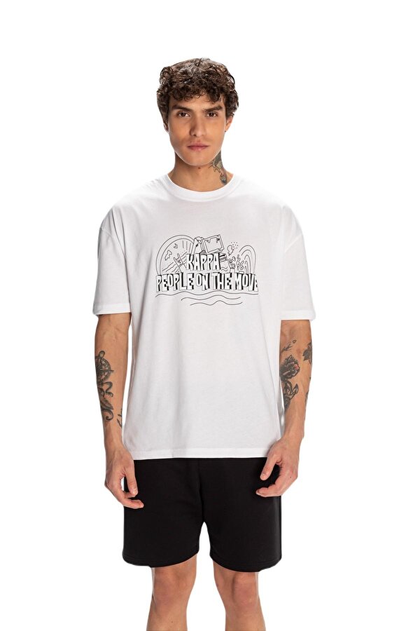 321W7VW001 Logo Fred Erkek Spor Tişört