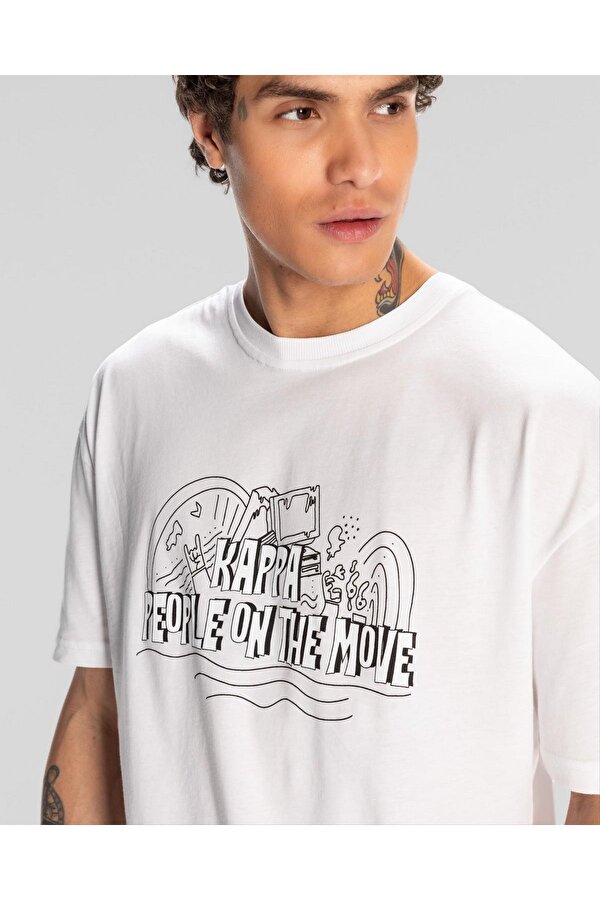 321W7VW001 Logo Fred Erkek Spor Tişört