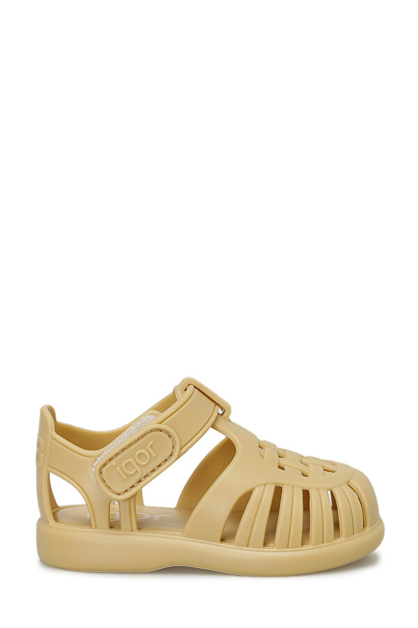 TOBBY SOLID Kahverengi Unisex Çocuk Düz Sandalet