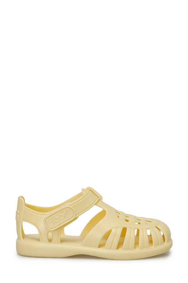 TOBBY SOLID VANILYA Unisex Çocuk Düz Sandalet
